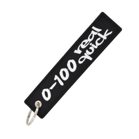 0-100 Real Quick - Sleutelhanger - Motor - Scooter - Auto - Universeel - Accessoires