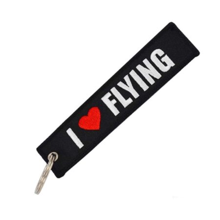I Love Flying - Sleutelhanger - Motor - Scooter - Auto - Universeel - Accessoires