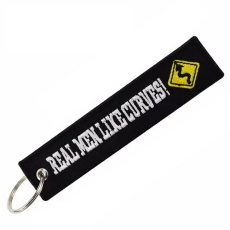 Real Man Like Curves - Sleutelhanger - Motor - Scooter - Auto - Universeel - Accessoires