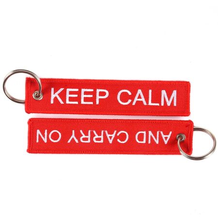 Keep Calm - Sleutelhanger - Motor - Scooter - Auto - Universeel - Accessoires
