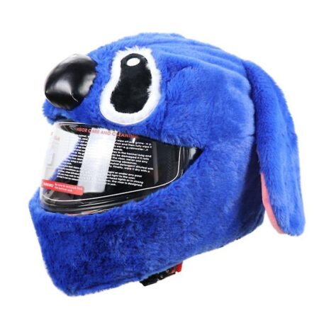 Grappige Blauwe Helmcover - Helmcover - Motor - Scooter - Universeel - Accessoires