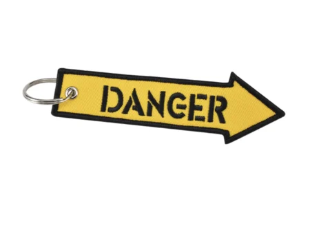 Danger - Sleutelhanger - Motor - Scooter - Auto - Universeel - Accessoires