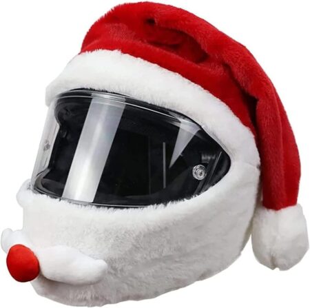 Santa Claus - Helmcover - Motor - Scooter - Universeel - Accessoires
