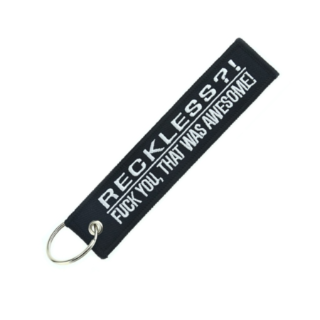 Reckless?! - Sleutelhanger - Motor - Scooter - Auto - Universeel - Accessoires