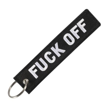 FUCK OFF - Sleutelhanger - Motor - Scooter - Auto - Universeel - Accessoires
