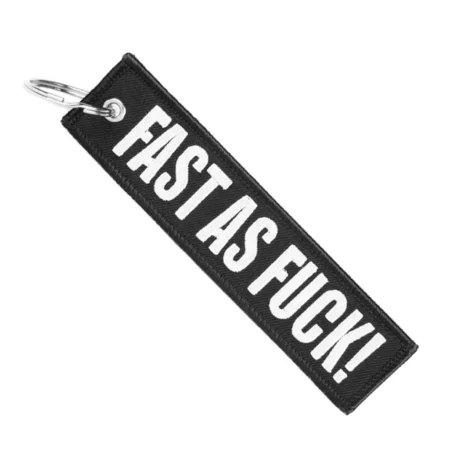 FAST AS FUCK - Sleutelhanger - Motor - Scooter - Auto - Universeel - Accessoires