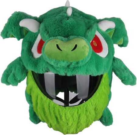 Helmcovers  - Green Dragon - Helmcover - Motor - Scooter - Universeel - Accessoires