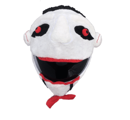 Helmcovers  - Horror Puppet - Helmcover - Motor - Scooter - Universeel - Accessoires