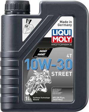 LIQUI MOLY 4T 10W-30 STREET 1L - 100% SYNTHETIC, API SP,
